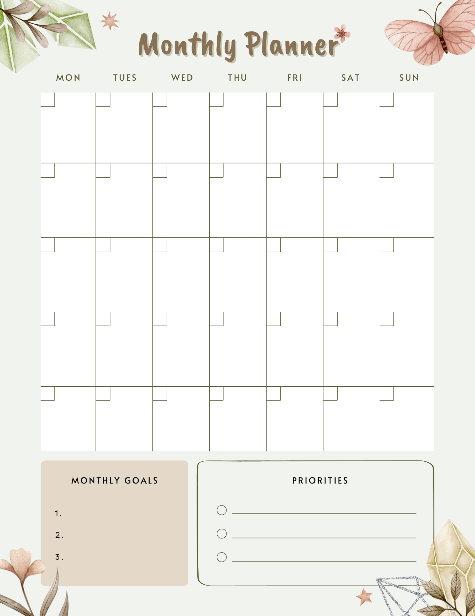 Crystal Energy Planner & Journal – Track Your Collection, Amplify Your Intentions - Image 11