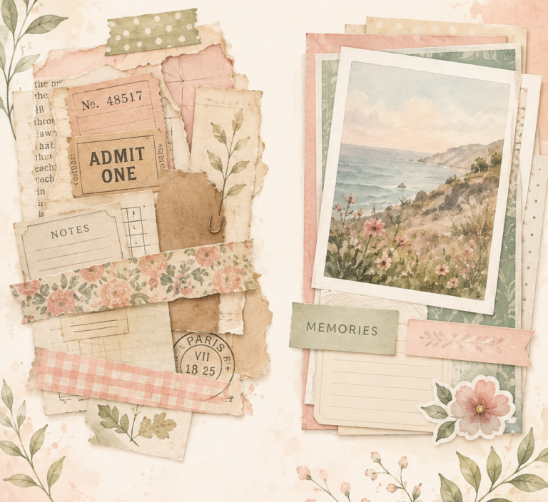 Junk Journaling vs Scrapbooking: What’s the Difference?