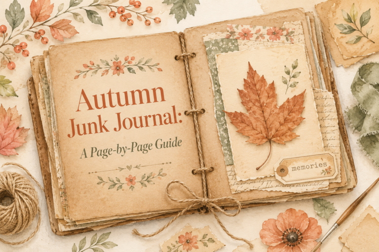 Autumn Junk Journal: A Seasonal Page-by-Page Walkthrough