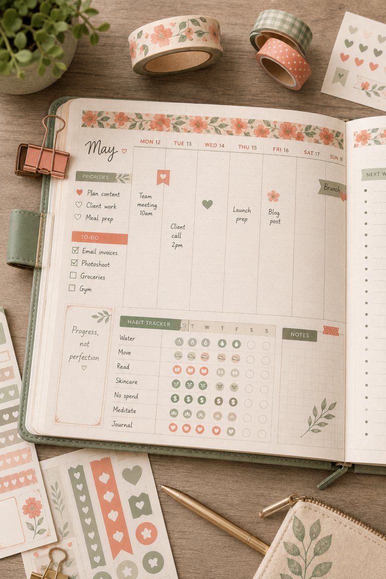 Sticker Kit Essentials for FUNctional Spreads