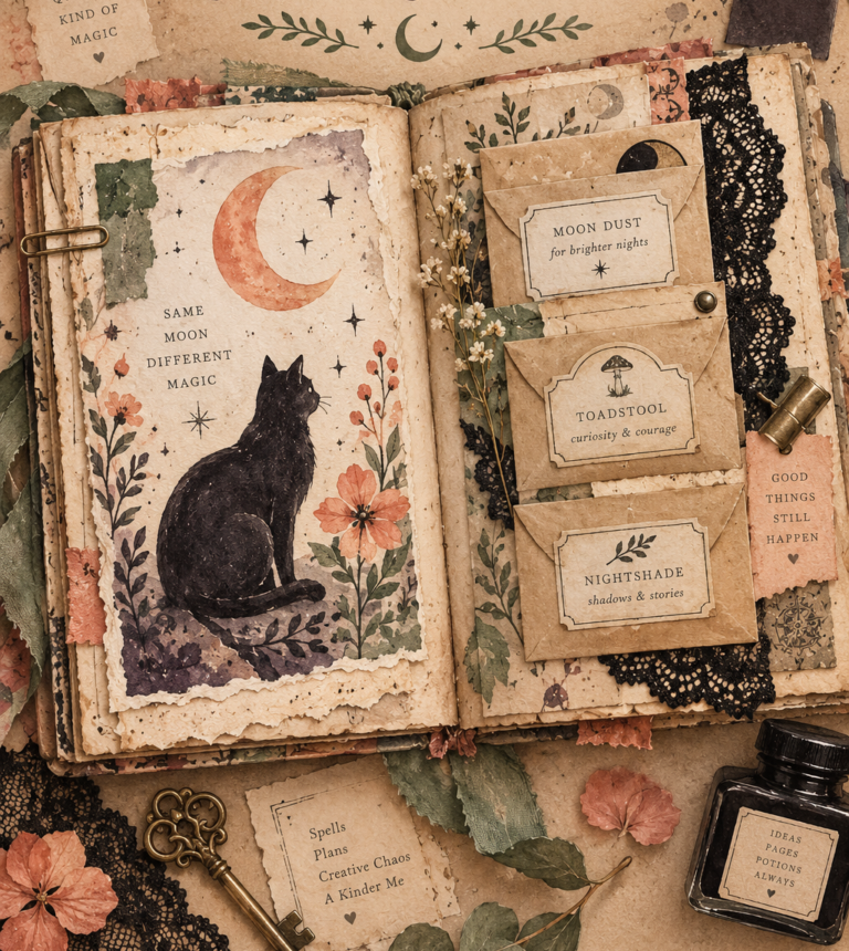 Halloween Junk Journal: A Spooky Seasonal Edition